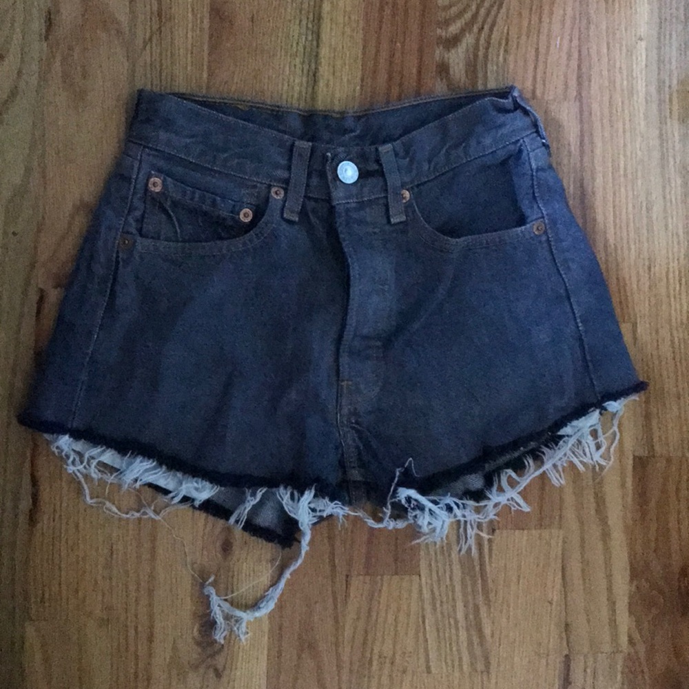 Levi’s Cut-Off Denim Shorts